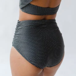 Midnight Dash Ruched High-Waisted Bottoms -Albionfit Store 369A7608