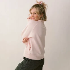 Oxford Zip-Up, Blush -Albionfit Store 369A7669