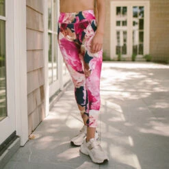 Movement Leggings, Peony -Albionfit Store 369A7903final