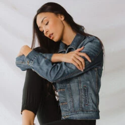 Morgan Classic Denim Jacket -Albionfit Store 369A7929final web