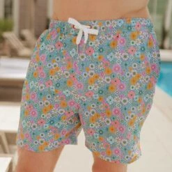 Wind And Sea Shorts 5" Inseam, Darling Blue