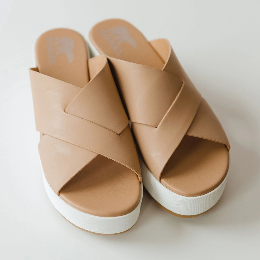 Sorel Cameron Flatform Mule, Honest Beige 4 Sorel Cameron Flatform Mule, Honest Beige - Image 2