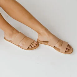 Sorel Ella II Slide, Honest Beige -Albionfit Store 369A8062final