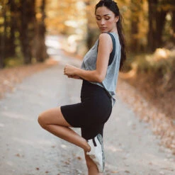 Biker Shorts, Black -Albionfit Store 369A8124final 1