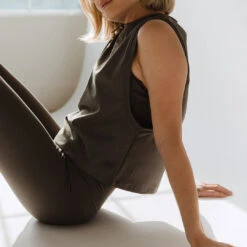 Venus Tank, Olive 16 Venus Tank, Olive -Albionfit Store 369A8316final