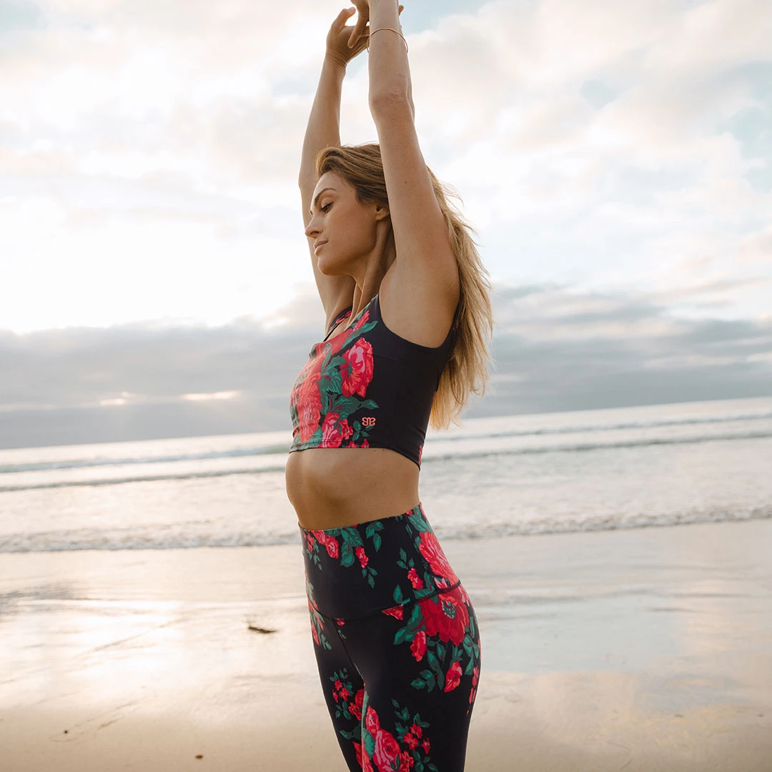 Intention Compression High-Waisted Leggings, Antigua 6 Intention Compression High-Waisted Leggings, Antigua - Image 4