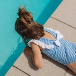 Mini Ruffle One-Piece, Bluebell -Albionfit Store 369A8437final2 1