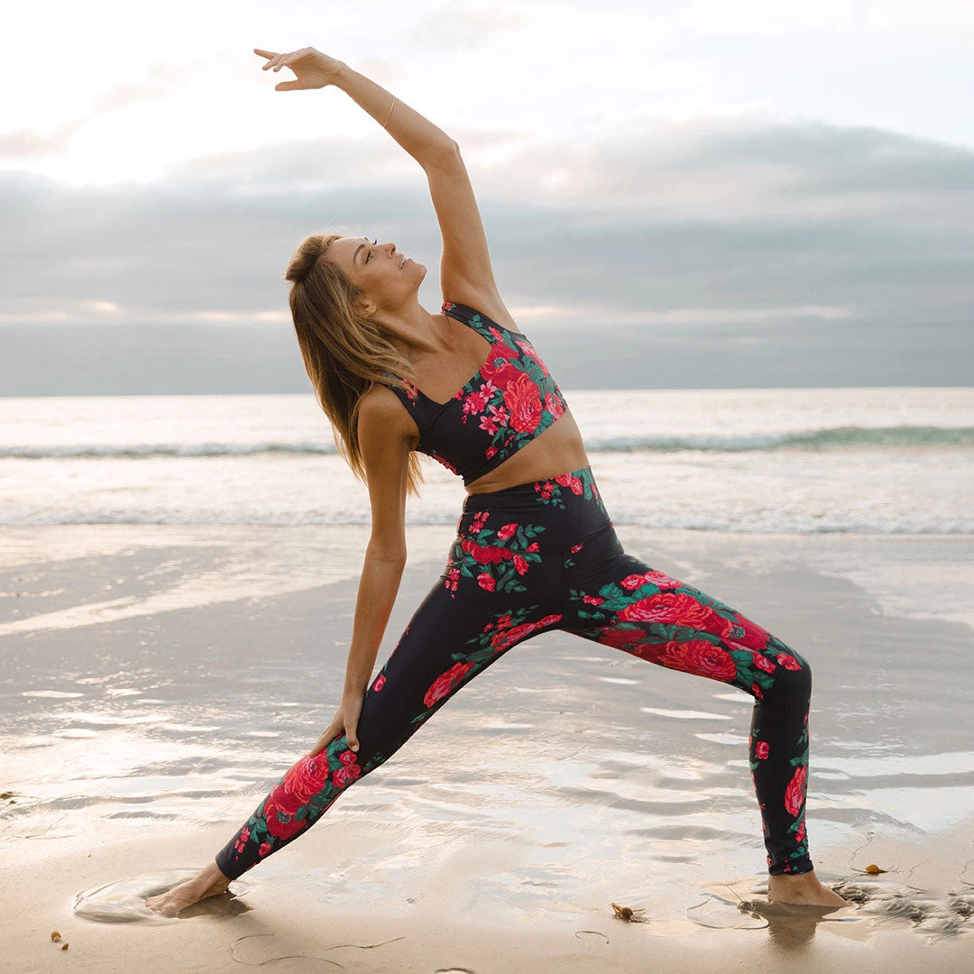 Intention Compression High-Waisted Leggings, Antigua 3 Intention Compression High-Waisted Leggings, Antigua