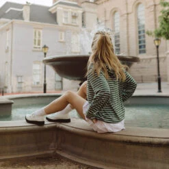 City Pullover, Hunter Green -Albionfit Store 369A8496final