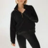 The Gotta Run 1/4 Zip, Black -Albionfit Store 369A8635final 1