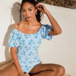 Eloise One-Piece, Mykonos White -Albionfit Store 369A8779final