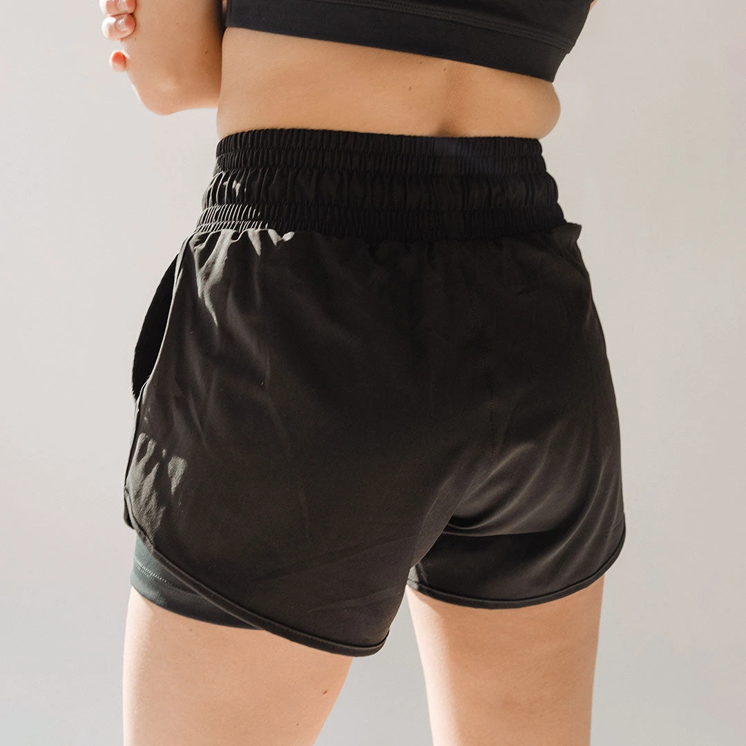 Black Lunge Shorts 9 Black Lunge Shorts - Image 7