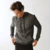 Men's Hoodie, Houndstooth -Albionfit Store 369A9227final