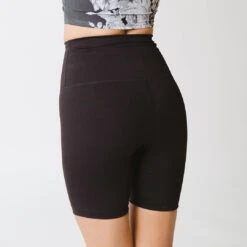 Biker Shorts, Black -Albionfit Store 369A9292final