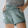 Lunge Shorts, Sea Breeze -Albionfit Store 369A9366final