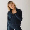 The Gotta Run 1/4 Zip, Navy -Albionfit Store 369A9386final 1