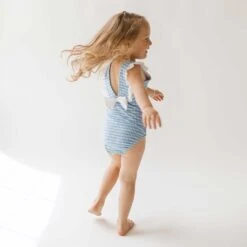 Mini Ruffle One-Piece, Bluebell -Albionfit Store 369A9415final 1