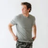 Men's Classic Tee, Heather Grey -Albionfit Store 369A9510final be3d2145 d117 4462 ab55 74e30754aea2