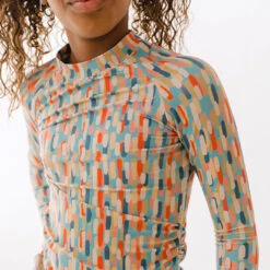 Mini Rash Guard Two-Piece Set, Athens Sunset 17 Mini Rash Guard Two-Piece Set, Athens Sunset -Albionfit Store 369A9593final