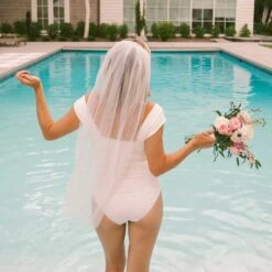 Ivory Off Shoulder One-Piece -Albionfit Store 369A9600final