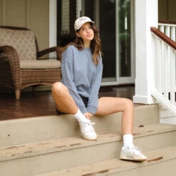 Split Crew, Sky Blue -Albionfit Store 369A9664final