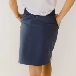 The Away Skirt, Indigo -Albionfit Store 369A9840final 025a220b ba31 459f aa1e 918efcf18b78