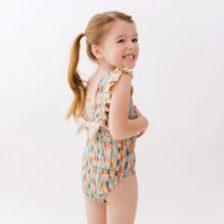 Mini Ruffle One-Piece, Athens Sunset 11 Mini Ruffle One-Piece, Athens Sunset -Albionfit Store 369A9943final