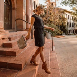 Black Going Places Dress -Albionfit Store 7I2A1599