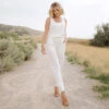 Serenity Tank Jumpsuit, Ivory -Albionfit Store 89A0011final