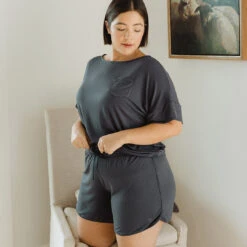 Serenity Shorts, Storm -Albionfit Store 89A5595final