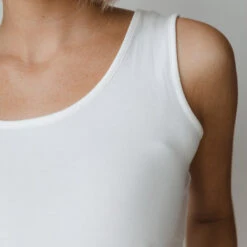 Serenity Tank Romper, Ivory -Albionfit Store 89A6373