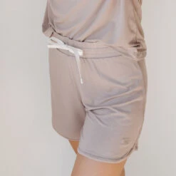 Serenity Shorts, Mocha -Albionfit Store 89A7568 1