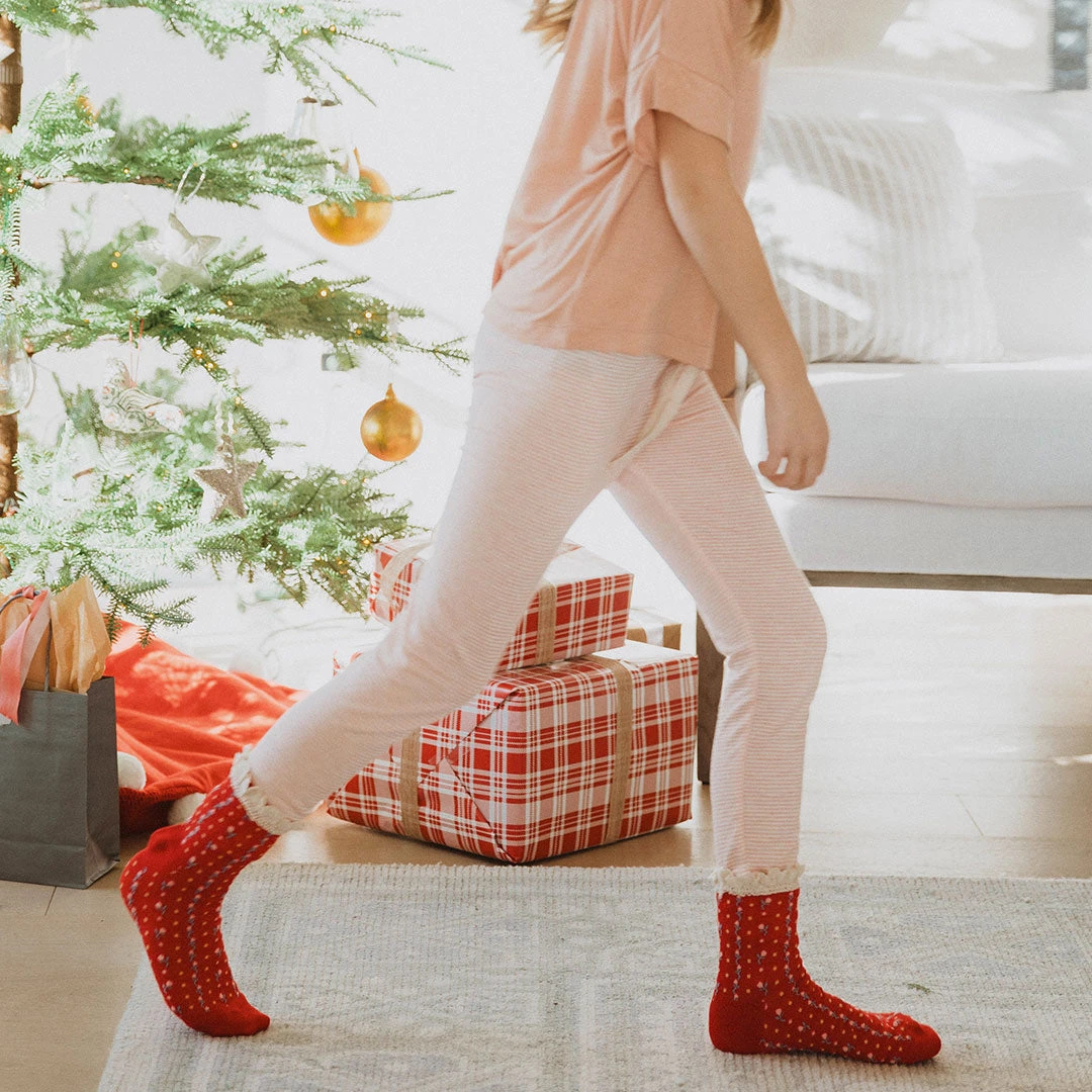 Mini Pink Stripe Pajama Set 5 Mini Pink Stripe Pajama Set - Image 3