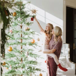 Mini Pink Stripe Pajama Set 13 Mini Pink Stripe Pajama Set -Albionfit Store BLUSH STRIPE 8 1