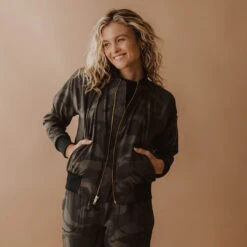 Bomber Jacket, Camo -Albionfit Store BOMBER CAMO 17