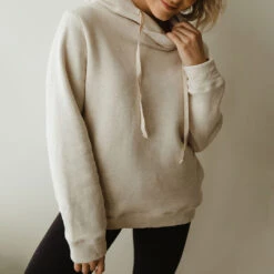 Boyfriend Hoodie, Birch -Albionfit Store BOYFRIEND HOODIE BIRCH 6