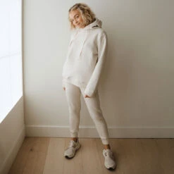 Boyfriend Hoodie, Birch -Albionfit Store BOYFRIEND HOODIE BIRCH 7