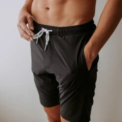Wind And Sea Shorts, Black -Albionfit Store BlackTrunks Web2