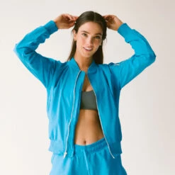 Cobalt Bomber Jacket 12 Cobalt Bomber Jacket -Albionfit Store COBALT BOMBER 8