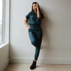 Destination Joggers, Emerald Green 16 Destination Joggers, Emerald Green -Albionfit Store DESTINATION JOGGERS EMERALD 2