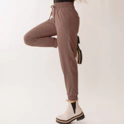 Destination Joggers, Heather Maroon -Albionfit Store DESTINATION JOGGERS HEATHER MAROON 4