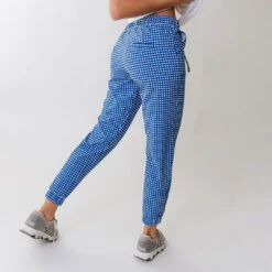 Blue Gingham Jetsetters -Albionfit Store DSC00565final
