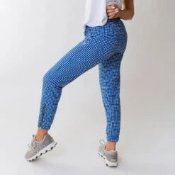 Blue Gingham Jetsetters -Albionfit Store DSC00574final