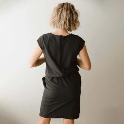 Black Going Places Dress -Albionfit Store GOING PLACES DRESS BLACK 2 1