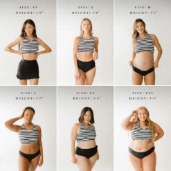 Hang Ten Game Changer Swim Crop -Albionfit Store HANG TEN