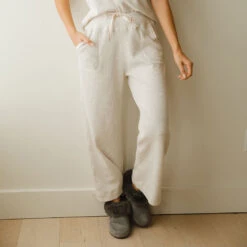 Waffle Loungers, Oatmeal -Albionfit Store HELLO COZY LOUNGERS OATMEAL 1