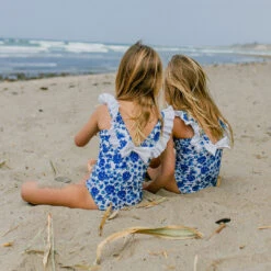 Mini Ruffle One-Piece, Santorini -Albionfit Store HOME2524