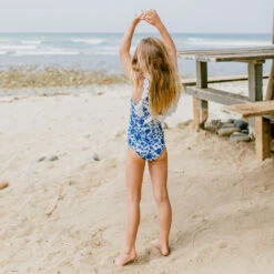 Mini Ruffle One-Piece, Santorini -Albionfit Store HOME2713 1