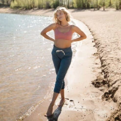 Cabin Fever Joggers, Heather Denim -Albionfit Store I2A5326final