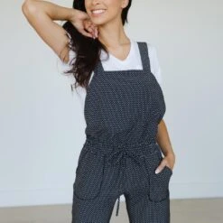 Midnight Dash Classic Overall Jumpsuit -Albionfit Store I2A7728final